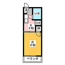 メゾンシャルマンＢ  ｜ 三重県津市栗真中山町（賃貸アパート1K・1階・20.00㎡） その2