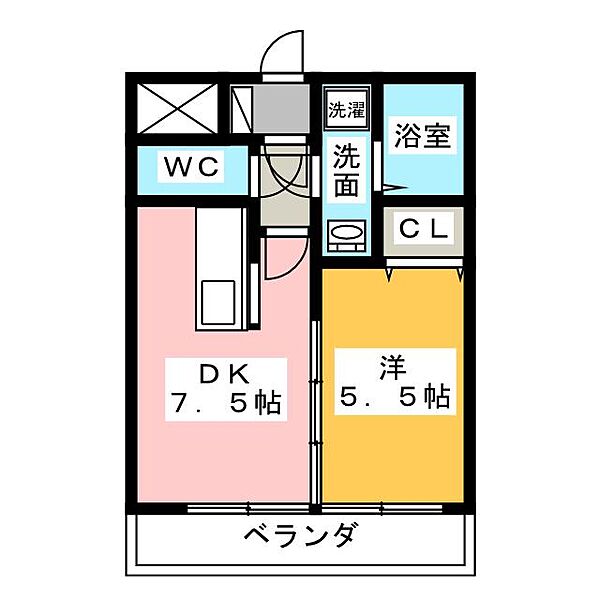 Ｈ．Ｉ．Ｐ ｜三重県津市一身田中野(賃貸マンション1DK・2階・30.98㎡)の写真 その2