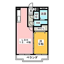 プランドール  ｜ 三重県津市白塚町（賃貸マンション1LDK・1階・42.35㎡） その2