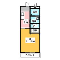 ディオール  ｜ 三重県津市鳥居町（賃貸マンション1K・3階・30.00㎡） その2