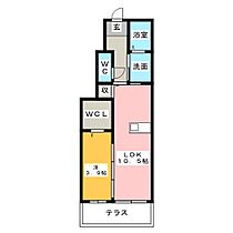 ＵＲＢＡＮ　ＦＬＡＴＳ  ｜ 三重県津市一身田中野（賃貸アパート1LDK・1階・41.11㎡） その2