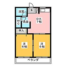 デュークI  ｜ 三重県津市久居烏木町（賃貸マンション2DK・1階・42.00㎡） その2