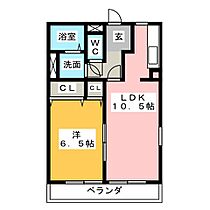 ブランメゾン  ｜ 三重県津市幸町（賃貸アパート1LDK・2階・40.87㎡） その2