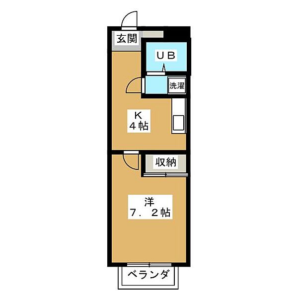 サンワ05 ｜三重県鈴鹿市弓削２丁目(賃貸アパート1K・1階・25.43㎡)の写真 その2