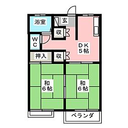 🉐敷金礼金0円！🉐フレグランスＨＡＹＡＭＡ　Ａ