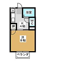 ベルハイムスズカ  ｜ 三重県鈴鹿市稲生西３丁目（賃貸アパート1K・1階・23.18㎡） その2