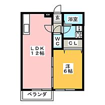 セジュールさくら  ｜ 三重県鈴鹿市阿古曽町（賃貸アパート1LDK・2階・40.29㎡） その2