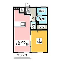 サン・ミシェル  ｜ 三重県鈴鹿市算所町（賃貸アパート1LDK・1階・40.07㎡） その2