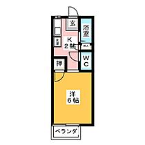 キャンパスタウン  ｜ 三重県鈴鹿市東磯山４丁目（賃貸アパート1K・1階・19.87㎡） その2