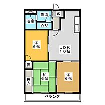 グレイス白子  ｜ 三重県鈴鹿市南江島町（賃貸マンション3LDK・3階・65.29㎡） その2