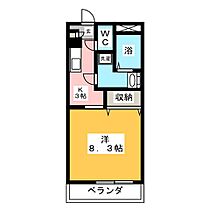 道伯ゴールドヒルズ　グッドスリー  ｜ 三重県鈴鹿市道伯３丁目（賃貸マンション1K・3階・29.82㎡） その2