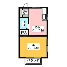 間取図画像 1DK