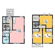 リースホーム陽だまりの丘(704番地)  ｜ 三重県桑名市陽だまりの丘１丁目（賃貸一戸建3LDK・2階・80.73㎡） その2