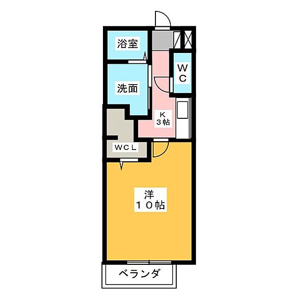 サクラーレ和泉 ｜三重県桑名市大字和泉(賃貸アパート1K・2階・33.61㎡)の写真 その2