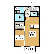 ドルチェ  ｜ 三重県桑名市大字西別所（賃貸アパート1LDK・2階・33.61㎡） その2