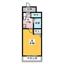 エスポワール神成  ｜ 三重県桑名市神成町１丁目（賃貸アパート1K・2階・24.00㎡） その2