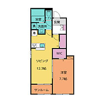 ライン　メゾン　I 103 ｜ 三重県桑名市長島町鎌ケ地字本村301（賃貸アパート1LDK・1階・50.14㎡） その2