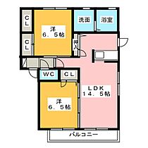 インビクタス　C  ｜ 三重県員弁郡東員町大字六把野新田（賃貸アパート2LDK・1階・61.60㎡） その2