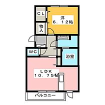 グランビュー桑名  ｜ 三重県桑名市大字東方（賃貸アパート1LDK・1階・43.93㎡） その2