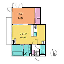 D-chambre掛樋 205 ｜ 三重県桑名市掛樋11-1、12（賃貸アパート1LDK・2階・40.28㎡） その2