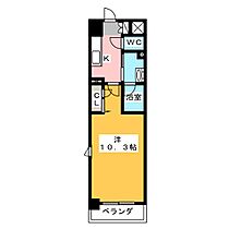 プレスタンテＫ.Ｓ  ｜ 三重県桑名市大字東方（賃貸マンション1K・2階・31.33㎡） その2