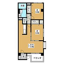 メゾンソレイユ  ｜ 三重県桑名市大字蓮花寺（賃貸マンション2LDK・1階・61.13㎡） その2