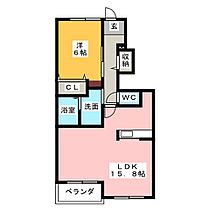 Ｐｉｘｙ　ｈｉｌｌｓ　Ｂ  ｜ 三重県桑名市長島町出口（賃貸アパート1LDK・1階・53.05㎡） その2