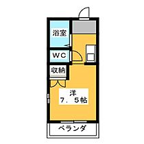 松ノ木第2  ｜ 三重県桑名市松ノ木７丁目（賃貸アパート1R・1階・19.31㎡） その2