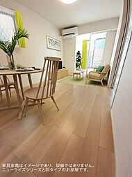 ポルト　ボヌールII 101 1階1LDKのリビング/ダイニング