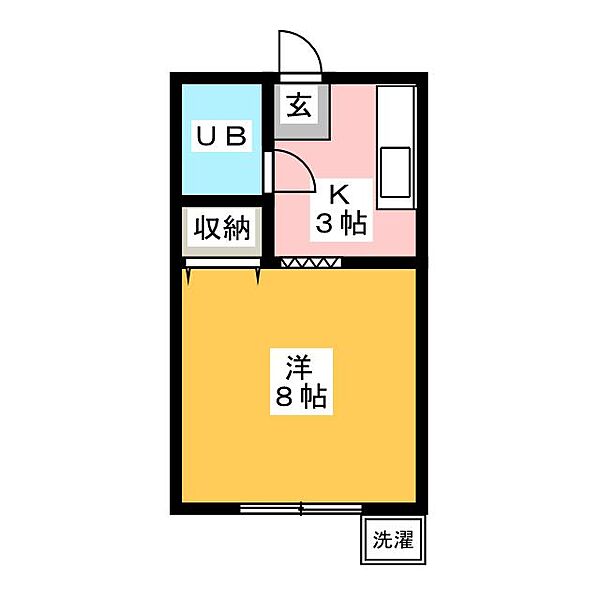 倭グリーンハイツ ｜三重県伊勢市倭町(賃貸アパート1K・1階・23.14㎡)の写真 その2