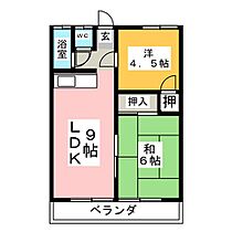 フォーブル鈴木  ｜ 三重県伊勢市宮後２丁目（賃貸マンション2LDK・2階・39.67㎡） その2