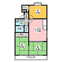 松月マンション  ｜ 三重県伊勢市御薗町高向（賃貸マンション3LDK・3階・58.67㎡） その2