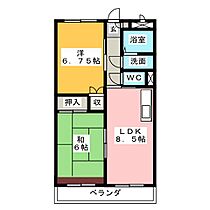 シグナル  ｜ 三重県伊勢市二見町三津（賃貸マンション2LDK・1階・49.14㎡） その2