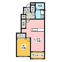 グランツ　B  ｜ 三重県多気郡明和町大字佐田（賃貸アパート1LDK・1階・45.82㎡） その2