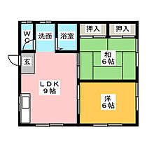 御薗一番館　5  ｜ 三重県伊勢市御薗町長屋（賃貸一戸建2LDK・1階・46.37㎡） その2