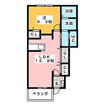 パルティール  ｜ 三重県伊勢市黒瀬町（賃貸アパート1LDK・1階・46.49㎡） その2