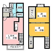 サピーＦ  ｜ 三重県多気郡明和町大字馬之上（賃貸アパート2LDK・2階・61.95㎡） その2