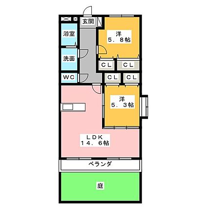 ピュアタウン2_間取り_0