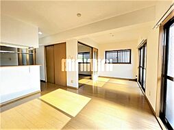 ピュアタウンII 1階2LDKのリビング/ダイニング