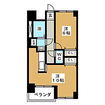 フラワータウン  ｜ 三重県亀山市阿野田町（賃貸マンション1LDK・5階・40.50㎡） その2