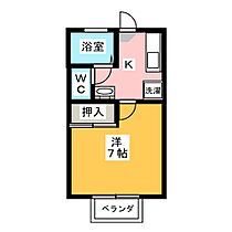 光コーポ  ｜ 三重県松阪市久保町（賃貸アパート1K・2階・21.33㎡） その2