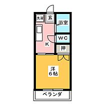 オレンジハウス  ｜ 三重県松阪市中万町（賃貸マンション1K・2階・21.00㎡） その2