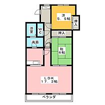 ハイタウン　ソレイユ  ｜ 三重県松阪市市場庄町（賃貸マンション2LDK・4階・71.03㎡） その2