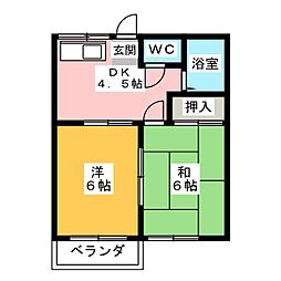 間取図画像 2DK