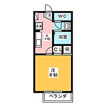 いざわリバーサイド  ｜ 三重県松阪市射和町（賃貸マンション1K・2階・28.10㎡） その2