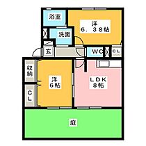 コスモスハウスＥ  ｜ 三重県松阪市甚目町（賃貸アパート2LDK・1階・48.75㎡） その2