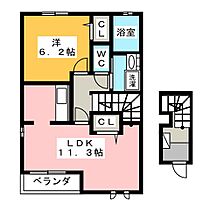 パサージュ  ｜ 三重県松阪市駅部田町（賃貸マンション1LDK・2階・46.42㎡） その2