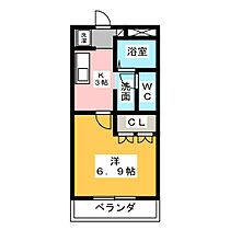 メゾンエスポアール  ｜ 三重県松阪市鎌田町（賃貸マンション1K・2階・24.84㎡） その2