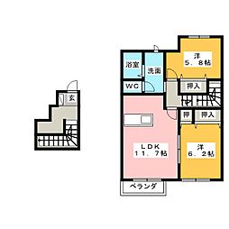 🉐敷金礼金0円！🉐レーヴ・パルティール　Ａ棟
