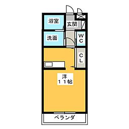 間取図画像 ワンルーム